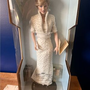 Franklin Mint Rare Princess Diana Doll